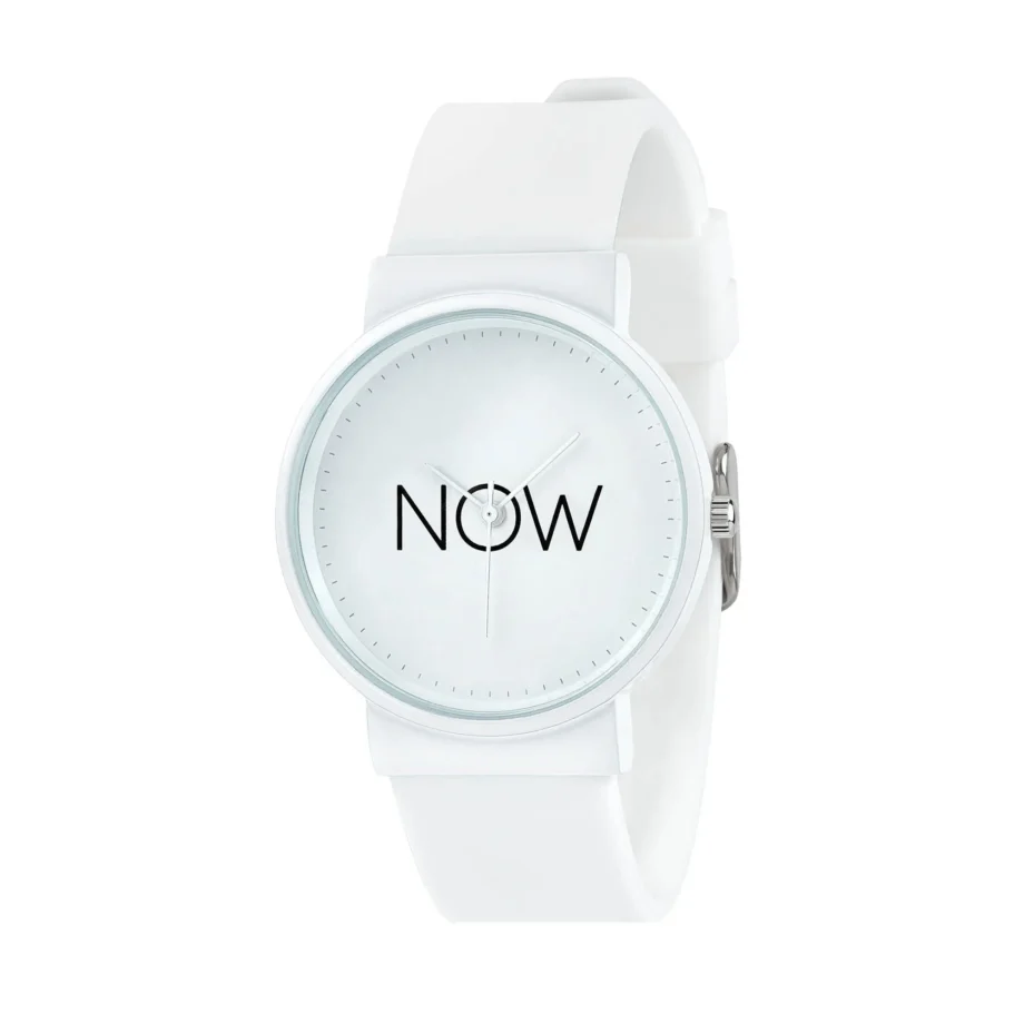 Zegarek biały - Zegarek NOW Watch White